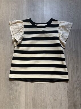 black and white striped blouse!
